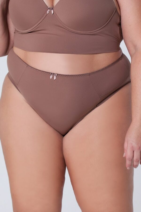 Calcinha com Detalhe em Renda Tradicional Plus Size - Image 3