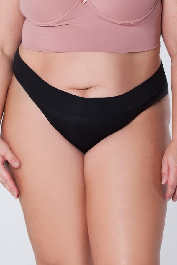 Calcinha com Cós Fio Duplo Plus Size